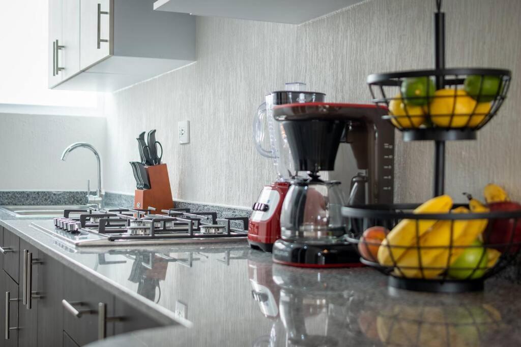 Apartmán Depto 2 Rec. Con Vista A La Piscina En C. Privada Playa del Carmen Exteriér fotografie